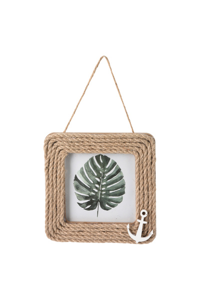 BOYNER EVDE Kahve Çerçeve Halat Saplı Fotoğraf Çerçevesi