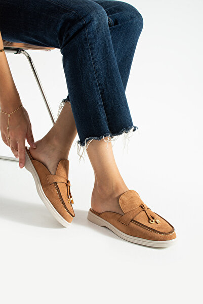 diclepolat Жіночі замшеві сліпони-лофери Жіночі тапочки Luna