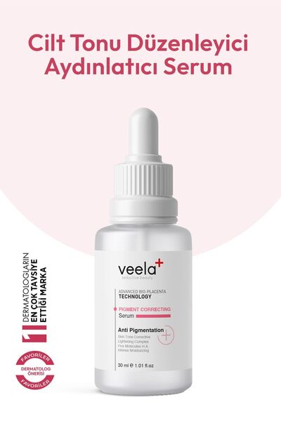 VEELA Cilt Tonu Düzenleyici Aydınlatıcı Pigment Correcting Serum