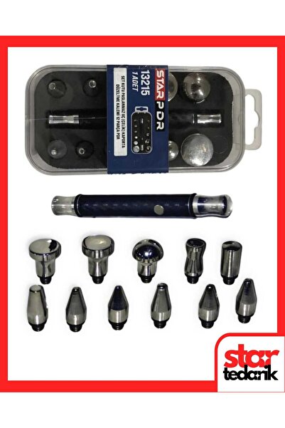 STAR PDR Boyasız Göçük Düzeltme Kalemi | 12 Parça | Kutulu | Paslanmaz Uç (ÇE...