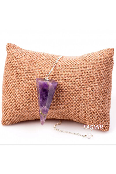 Taş-Mir Ametist Taşı Pandül - Doğal Taş Sarkaç