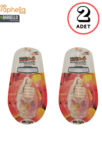 Raphella Karpuz&Mango Dekoratif İpli Ayna Araç Kokusu 8ml ( 2 Adet )