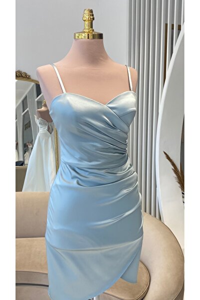 Mergen KISA YEŞİL ABİYE ELBİSE