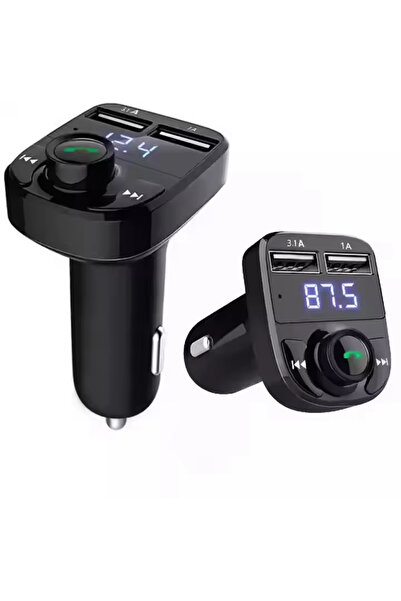 X8 Modulator Auto Bluetooth 2xUsb 3.1A si Voltmetru,