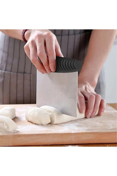 VAN VLECK Stainless Steel Dough Cutting Spatula – Luxury Scraper, Cake Cake Shaping Cutter Apparatus
