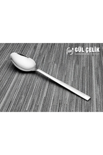 KAVEH 60 Parça 12 Kişilik Çatal Kaşık Seti Hasır Model 18/0 Kalite