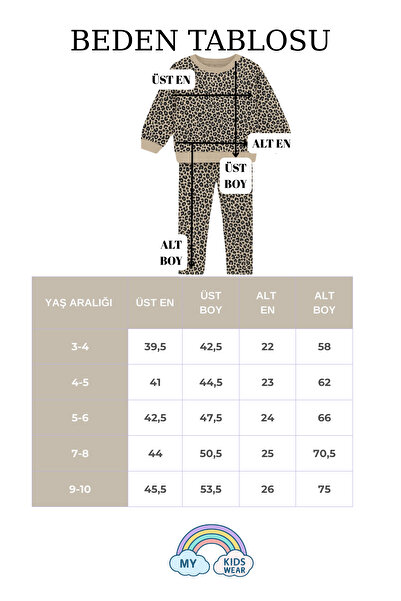 My Kids Wear Lány mintás kétrészes szett (pulóver + leggings) 2-8 éves korig 12075