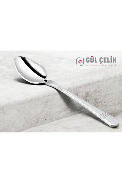 KAVEH 30 Parça 6 Kişilik 18/10 Kalite Çatal Kaşık Seti Alvina Model 304 Paslanmaz Çelik