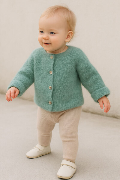 EFFE Combination 4 Piece Knitted Baby Set