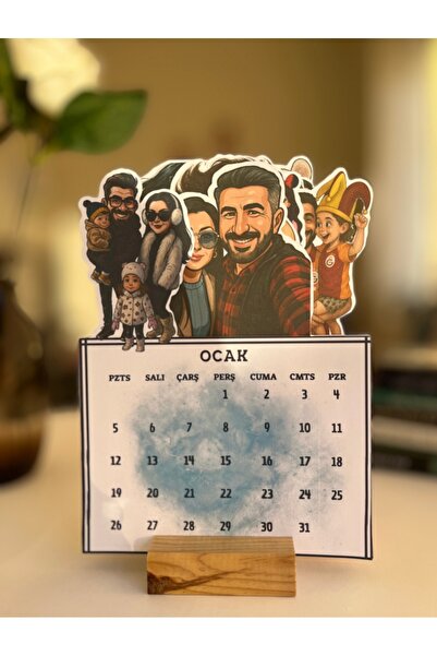 OEM Roekraft Kişiye özel tasarım takvim , Masaüstü takvim , 2026 Yeni yıl , Karikatür Takvim