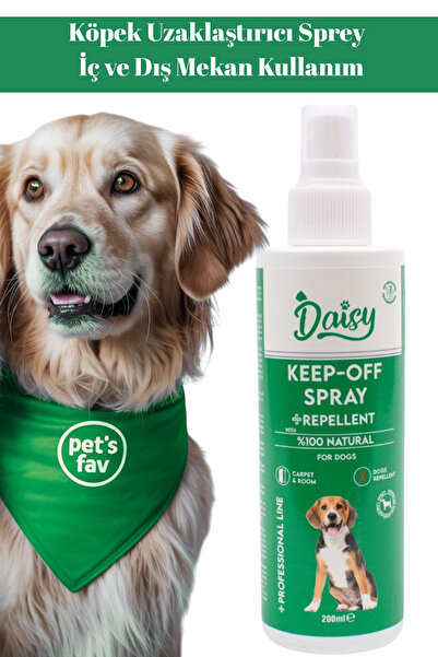 Köpek Uzaklaştırıcı Sprey – İç ve Dış Mekan Kullanım, %100 Doğal, 250 ml