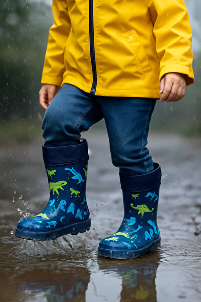 Emek Emekplastic Children's Boots Snow Boots Rain and Snow Proof Fur Boots