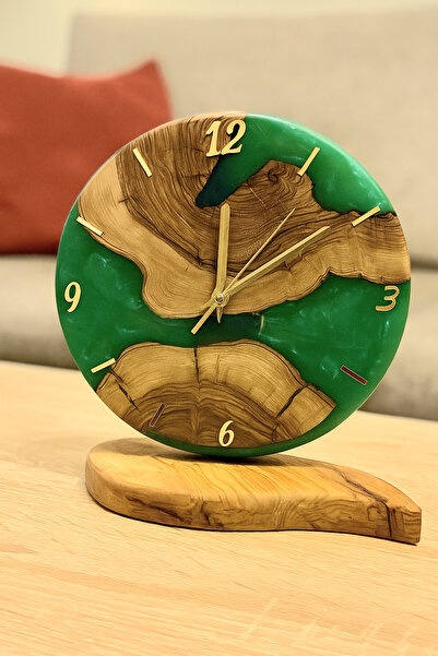 Matheryal El Yapımı epoksi masa saati , Sessiz Mekanizma