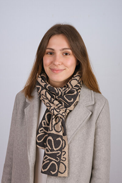 Sebir Moda Eșarfă de tricotaje cu model