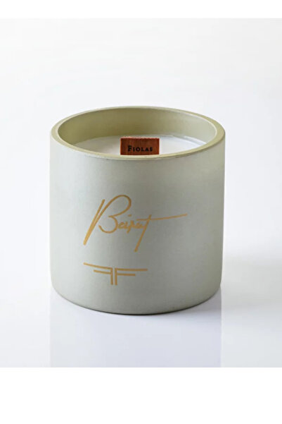 Fiolas Organik Çıralı Kokulu Mum - Organic Woodwick Candle Nomad Beirut
