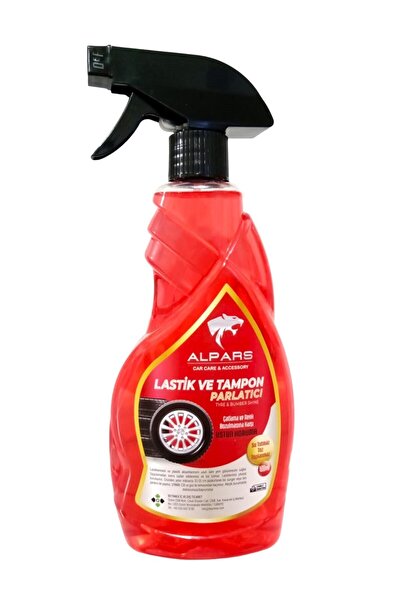 ALPARS Oto Lastik Ve Tampon Parlatıcı Ve Lastik Koruyucu Sprey Sünger Hediyel...