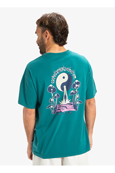 Quiksilver EQYZT08033-BSJ0 T-Shirt - Πράσινο Ουρά