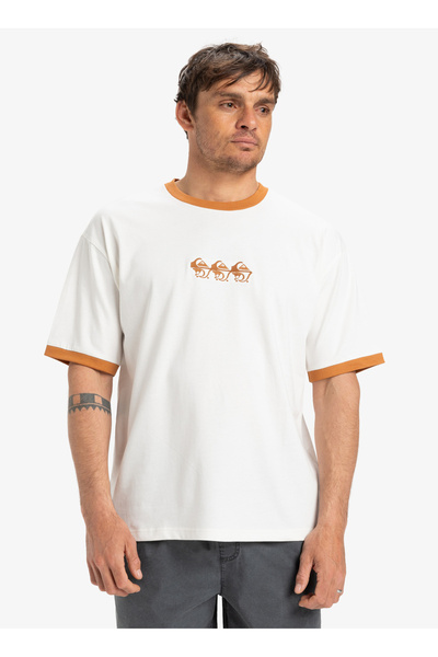 Quiksilver Ανδρικό T-Shirt SNOW WHITE
