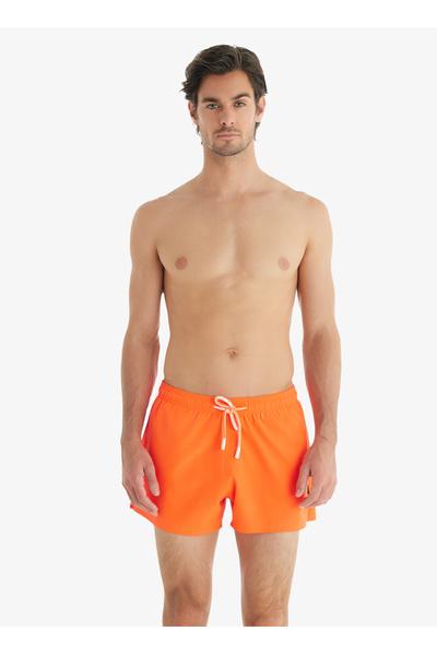 Blackspade Pantaloni scurți portocalii pentru bărbați, costum de baie 10751