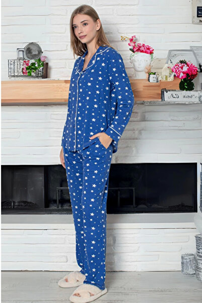 bamido Limissi Printed Cotton Viscose Pajama Set