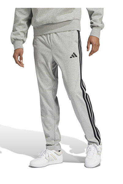 adidas JE6428 M 3S SJ TO PT Gri Lastikli Bel Regular Fit Düz Erkek Eşofman Altı
