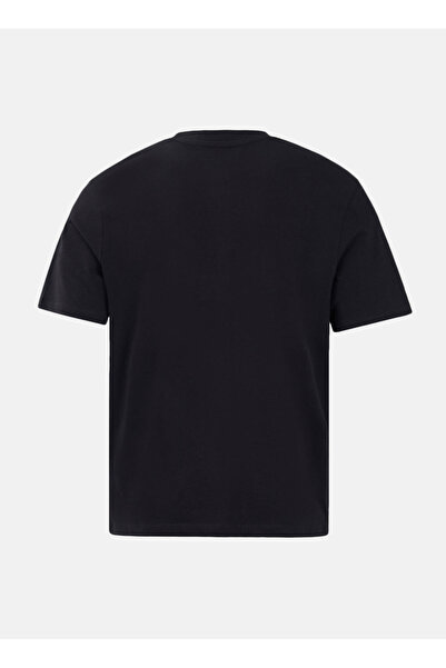 Timberland Front Boot Graphic Men's Black Round Neck T-Shirt