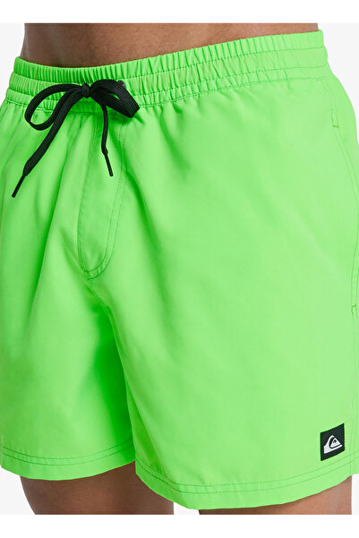Quiksilver Eqyjv04120 Everyday Solid Volley 15 Light Green Normal Waist Standard Mold Men Shorts Swimwear