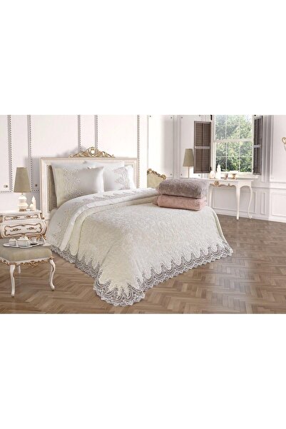 Madamca Lace - Double Blanket Set - with Bag -