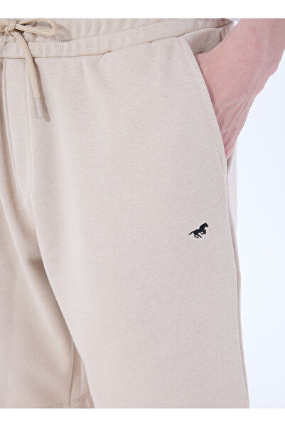 Mustang Sweat Şort, 2XL, Bej