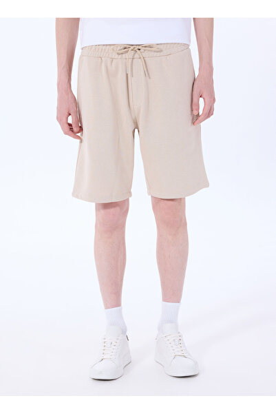 Mustang Sweat Şort, 2XL, Bej