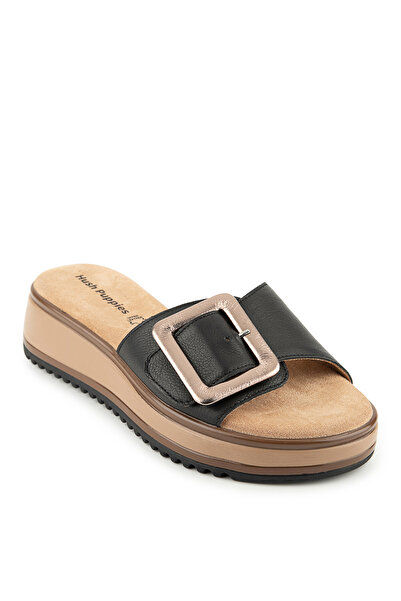 Hush Puppies İcyi Anatomical Sole Genuine Leather Women's Slippers