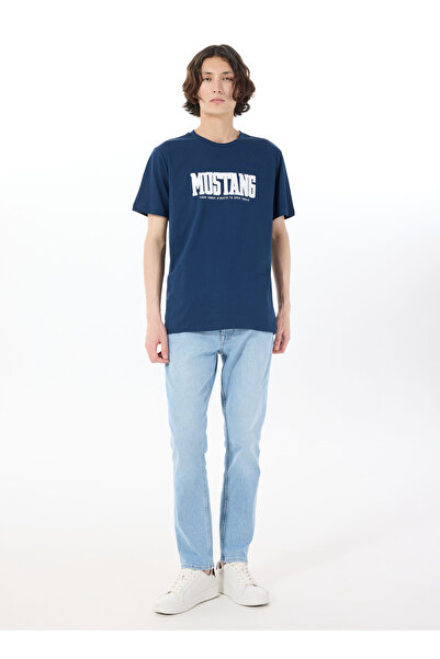 Mustang Orta Bel Tapered Fit Açık Mavi Erkek Denim Pantolon TOLEDO TAPERED -1212