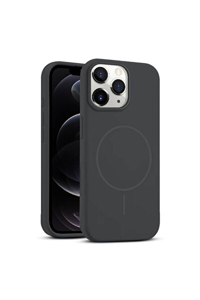 Zebana Apple iPhone 11 Pro Max Uyumlu Kılıf Zebana Liquid Soft Silikon Kılıf ...
