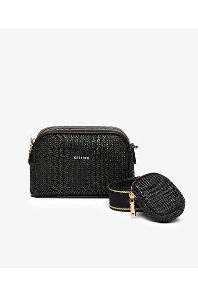 Greyder Kadın Siyah Çapraz Çanta 5Y2CN69570