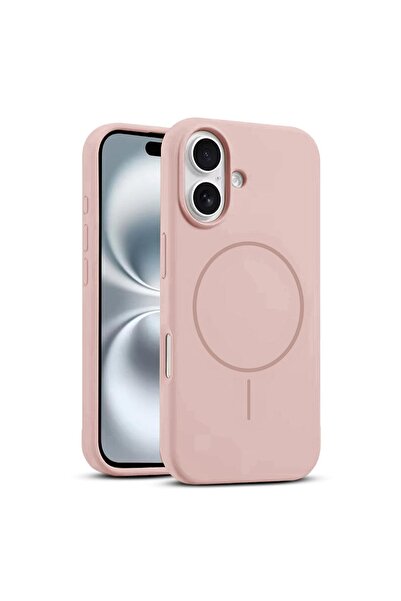 Zebana Apple iPhone 16 Plus Uyumlu Kılıf Zebana Liquid Soft Silikon Kılıf (Ka...