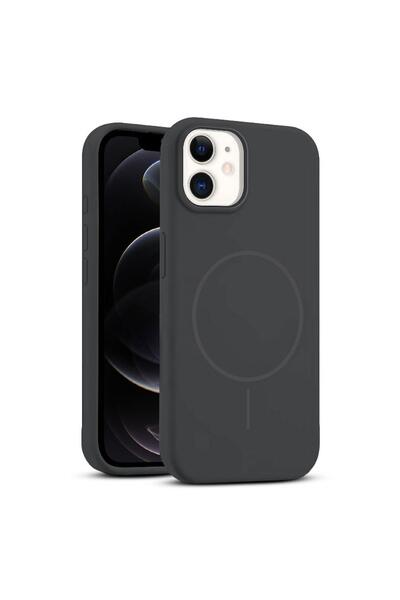 Zebana Apple iPhone 11 Uyumlu Kılıf Zebana Liquid Soft Silikon Kılıf (Kablosu...