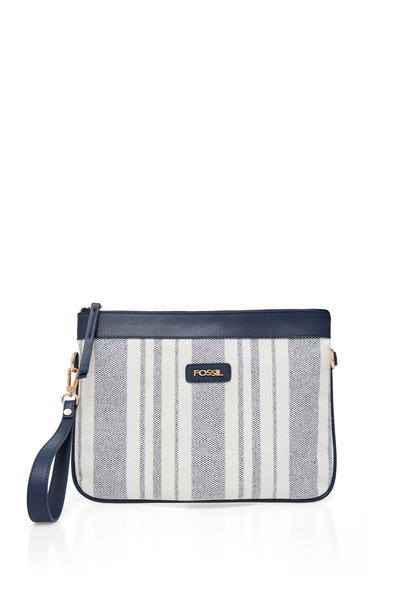 Fossil Kanvas Lacivert Kadın Çapraz Çanta 05FM25Y1237