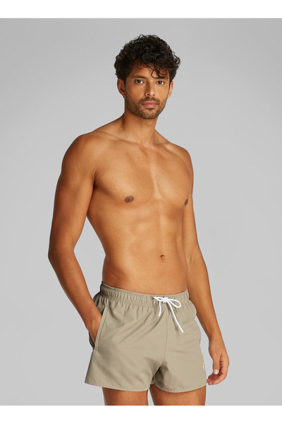Calvin Klein Drawstring Logo Yazılı Deniz Şort