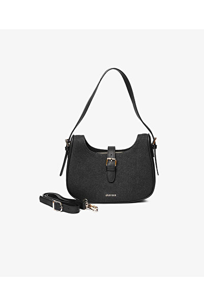 Greyder Kadın Siyah Tek Bölmeli Kol Çantası 4Y2CN69572