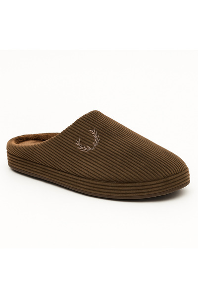 birrbazaar Men's Winter Ribbed Gondola Furry Lightweight Flexible Towel Inside Slippers