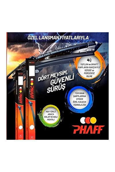 Universal PHAFF 01035 SILECEK SUPURGESI 730MM+730MM MUZ TIP BANANA TEFLONLU FORD FOCUS III 11->