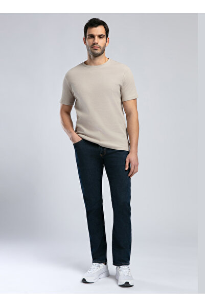 Lee Cooper Normal Bel Straight Erkek Denim Pantolon 252 LCM 121048 HARRY LIMOS OLDH BLU