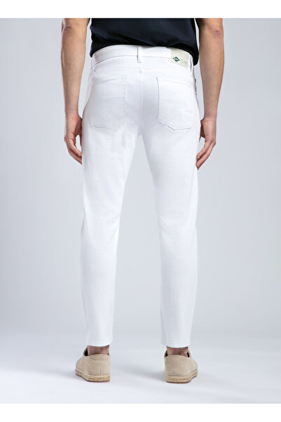 Lee Cooper Normal Bel Slim Tapered Erkek Denim Pantolon 252 LCM 121061 LONDON CEDEF WEFT