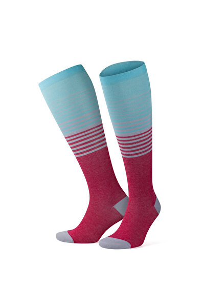 Go With Ανδρικές γυναικείες κάλτσες συμπίεσης 3590 σε ροζ χρώμα μπαμπού, χωρί...