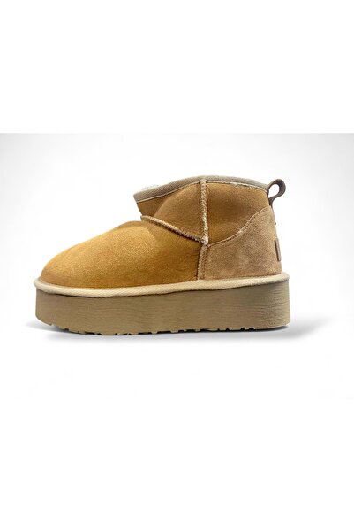 Bulldozer 260801 Kadın Süet Bot - Toprak - 39