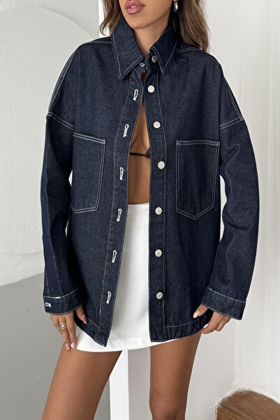 XRAY JEANS Γυναικείο τζιν μακρύ τζιν με κουμπιά με τσέπη