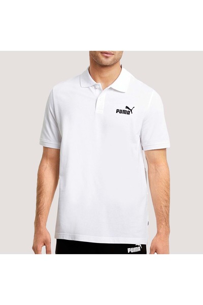 Puma Tricou Polo pentru bărbați Ess Pique Polo Alb 58667402