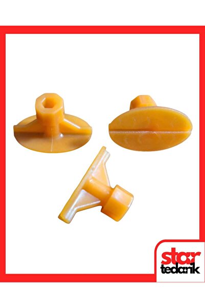 Boyasız Göçük Düzeltme Plastiği Elips 35x22mm Turuncu 10'lu Set