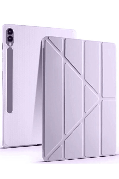 NewFace Zeroshop Samsung Galaxy X610 Tab S9 Fe Plus 12.4 Case Mars Tablet Case with Pen Holder - Angle