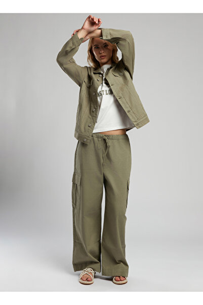 Lee Cooper Jachetă pentru femei, cu potrivire lejeră, kaki deschis 252 LCF 231001 PUBLE A. KHAKI